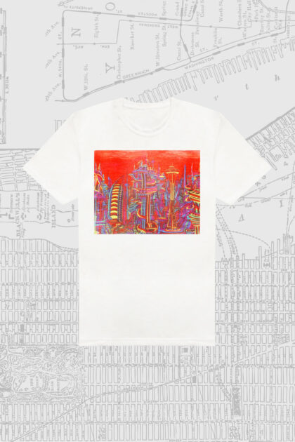 Seattle Architecture Graphic Tee