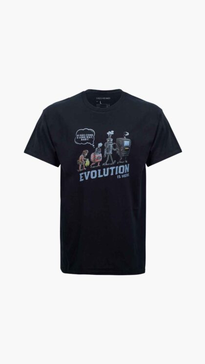 Carlos Kremmer, ai evolution t shirt, ai evolution t-shirt design, ai evolution apparel