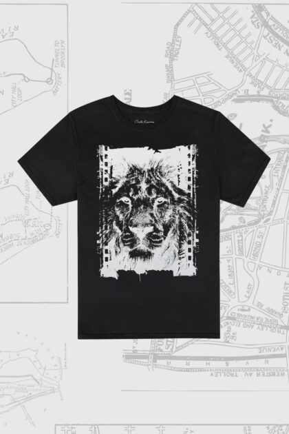 Lion print shirt The Fear by Carlos Kremmer